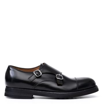 HANDCRAFTED LEATHER MONK STRAP LOAFERS 2060