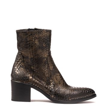 SNAKE PRINT BOOTS