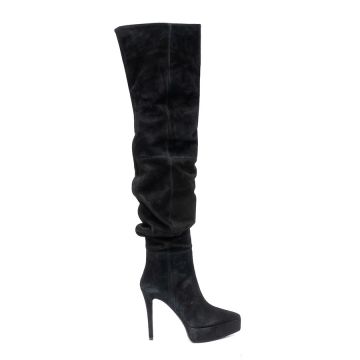 OVER THE KNEE SUEDE BOOTS 8033