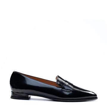 LEATHER PENNY LOAFERS 0728051A