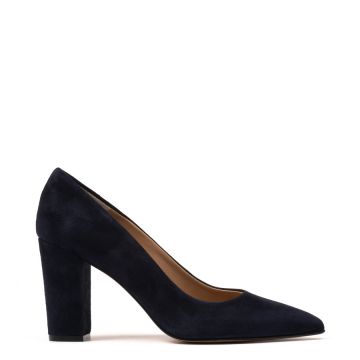 SUEDE POINTED PUMPS