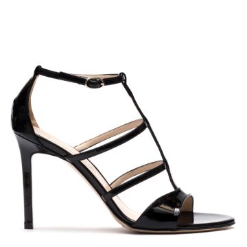 PATENT LEATHER SANDALS