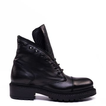 LEATHER ANKLE BOOTS MA94