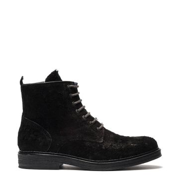 SUEDE LACE UP BOOTS