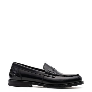 WOMEN'S HANDCRAFTED LEATHER LOAFERS 348PMD06 