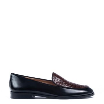 POLISHED LEATHER LOAFERS