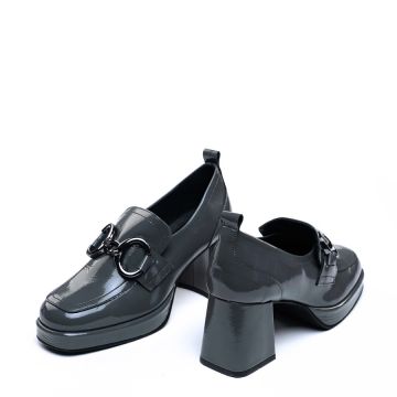 PATENT LEATHER LOAFERS 10266
