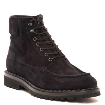 SUEDE LACE BOOTS