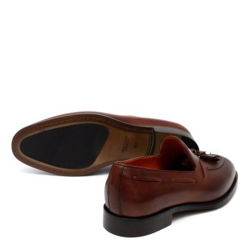 HANDCRAFTED LEATHER LOAFERS 010203AV