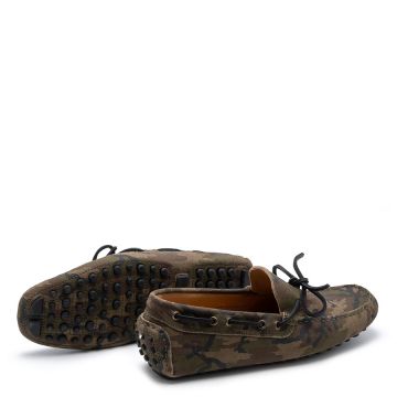 SUEDE DRIVING LOAFERS