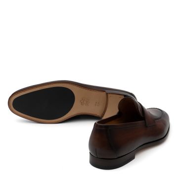 HANDCRAFTED LEATHER LOAFERS 01621871