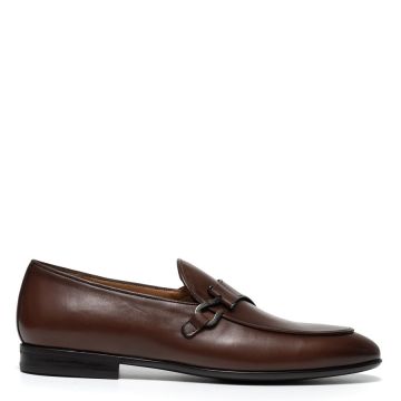 LEATHER LOAFERS 7126648V/CUOIO