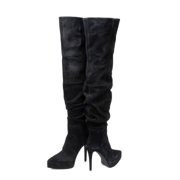OVER THE KNEE SUEDE BOOTS 8033