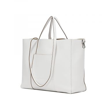 SUPERLIGHT LEATHER SHOPPING BAG BS10316