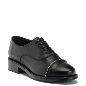 LEATHER LACE UP SHOES