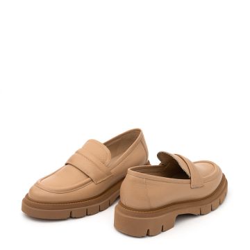 LEATHER LOAFERS H405M