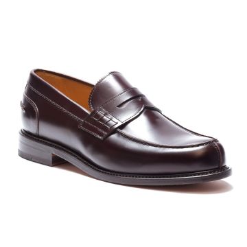 LEATHER HAND-POLISHED LOAFERS
