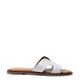 LEATHER FLAT SANDALS