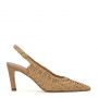 SLINGBACK ΔΕΡΜΑΤΙΝΕΣ ΠΛΕΚΤΕΣ ΓΟΒΕΣ 2537 