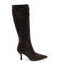SUEDE HEELED BOOTS 400408C