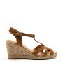 SUEDE WEDGED ESPADRILLES