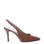LEATHER POINTED PUMPS