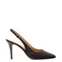 LEATHER POINTED PUMPS