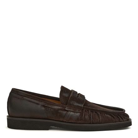 HANDCRAFTED SUEDE LOAFERS 0967768C-03