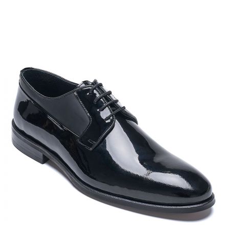 PATENT LEATHER LACE UP SHOES 726127002