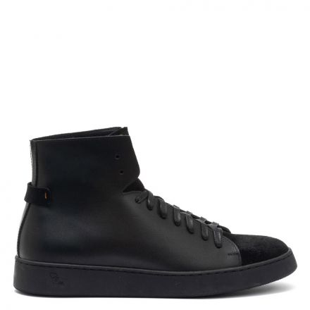 LEATHER ANKLE BOOTS