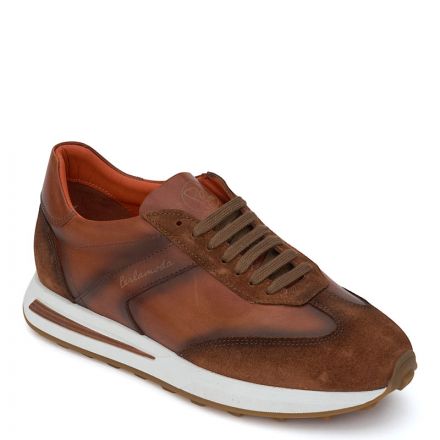 HANDCRAFTED LEATHER SNEAKERS 010210P