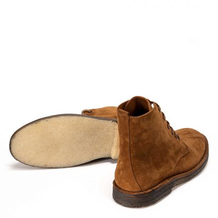SUEDE LACE UP BOOTS 25A5