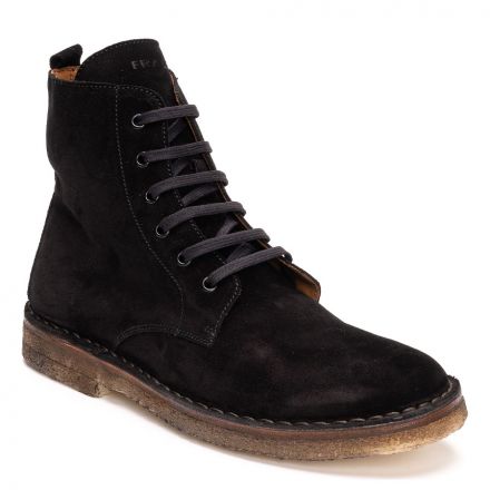 SUEDE LACE UP BOOTS