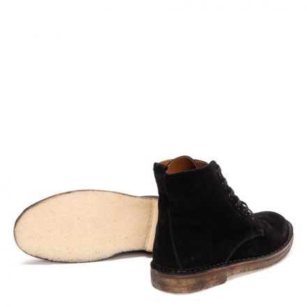 SUEDE LACE UP BOOTS