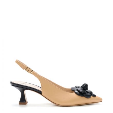 SLINGBACK ΔΕΡΜΑΤΙΝΕΣ ΓΟΒΕΣ 2686