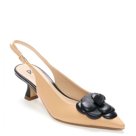 SLINGBACK ΔΕΡΜΑΤΙΝΕΣ ΓΟΒΕΣ 2686