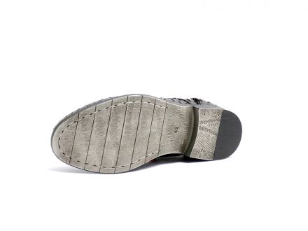WEAVED LEATHER LACE UP SHOES 2797I