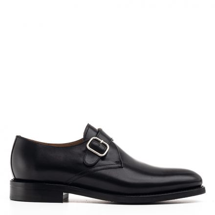 LEATHER MONK STRAP SHOES 0027103