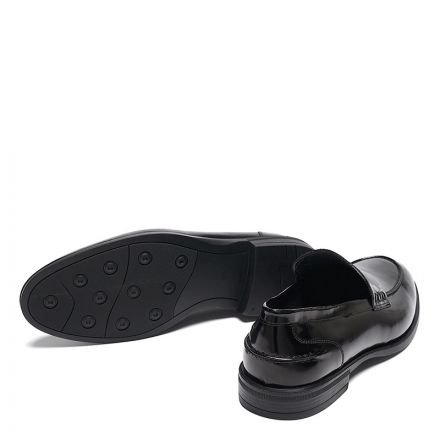 LEATHER LOAFERS 72631341