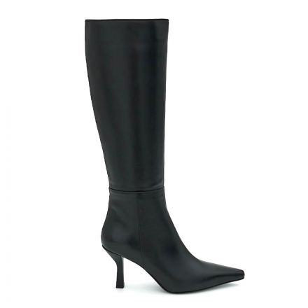 LEATHER HEELED BOOTS 400408V