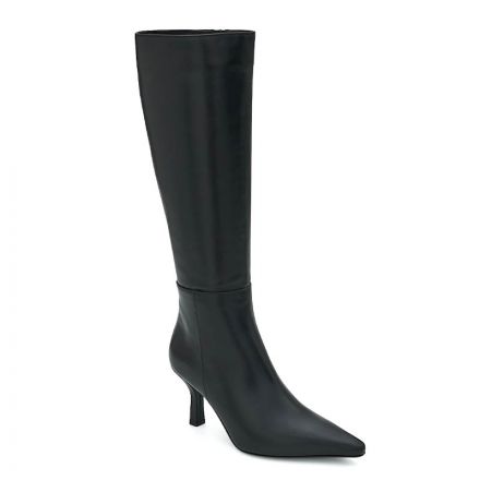 LEATHER HEELED BOOTS 400408V