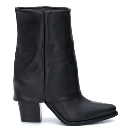 LEATHER ANKLE BOOTS 401120