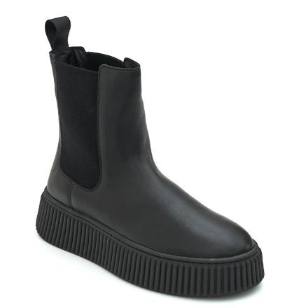 LEATHER CHELSEA BOOTS 40N5