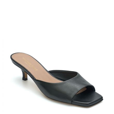 ΔΕΡΜΑΤΙΝΑ MID-HEEL MULES 400457
