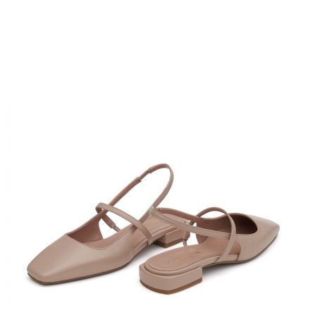 SLINGBACK ΔΕΡΜΑΤΙΝΕΣ ΓΟΒΕΣ 400463