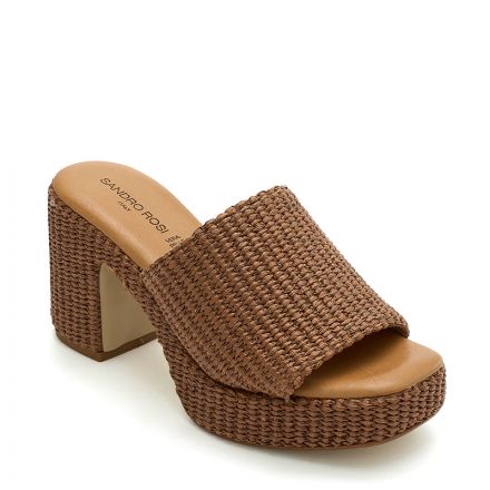 ΨΗΛΟΤΑΚΟΥΝΑ RAFFIA MULES  2574697