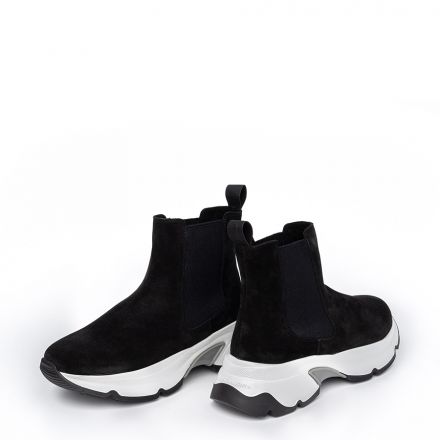 SUEDE ANKLE BOOTS