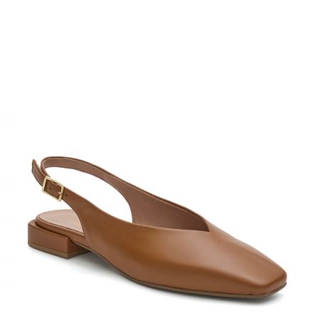 SLINGBACK ΔΕΡΜΑΤΙΝΕΣ ΓΟΒΕΣ 400496