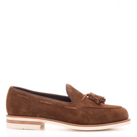SUEDE LOAFERS