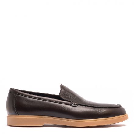 DEER LEATHER LOAFERS